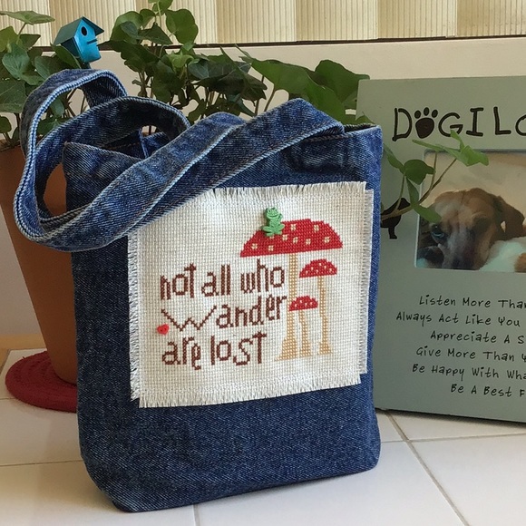 Handbags - Fun Denim Tote